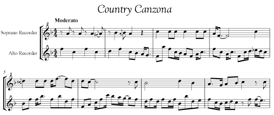 music sample