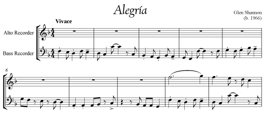 music sample