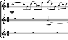 6 Fugues for 3 Clarinets