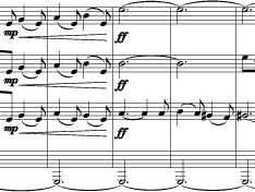 4 Fugues for 4 Clarinets